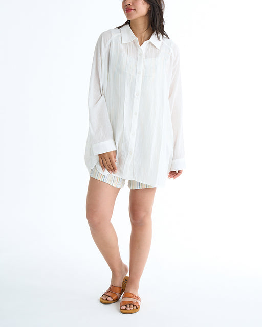 RVCA レディース PROVINCE COVERUP 水着 【2025年春夏モデル】 WPW / XL