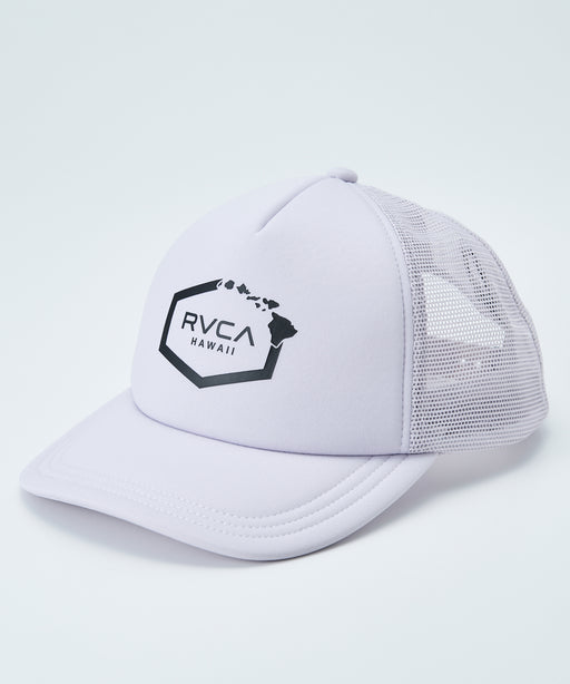 RVCA レディース HAWAII HEX TRUCKER キャップ 【2025年春夏モデル】 FOG / F