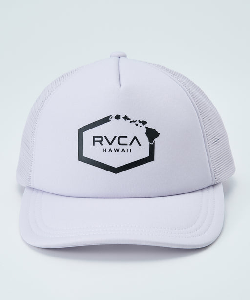 RVCA レディース HAWAII HEX TRUCKER キャップ 【2025年春夏モデル】 FOG / F