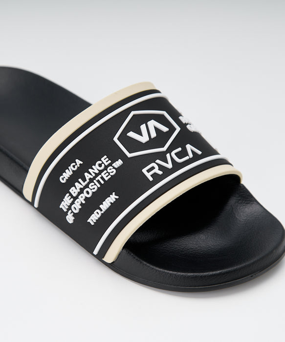 RVCA レディース CHAINMAIL SHOWER SLIDE ファッションサンダル 【2025年春夏モデル】 BLW / 7