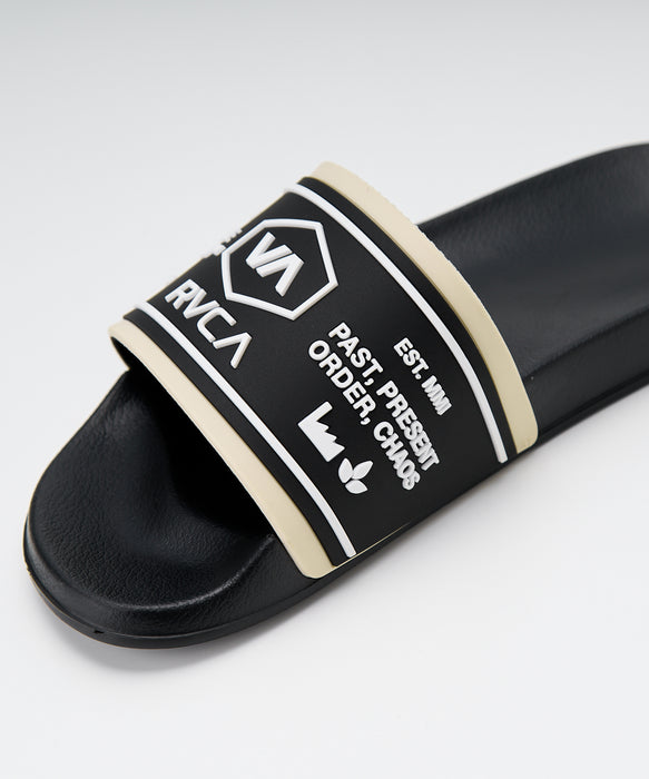 RVCA レディース CHAINMAIL SHOWER SLIDE ファッションサンダル 【2025年春夏モデル】 BLW / 7