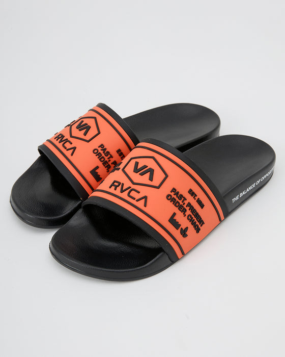 RVCA レディース CHAINMAIL SHOWER SLIDE ファッションサンダル 【2025年春夏モデル】
