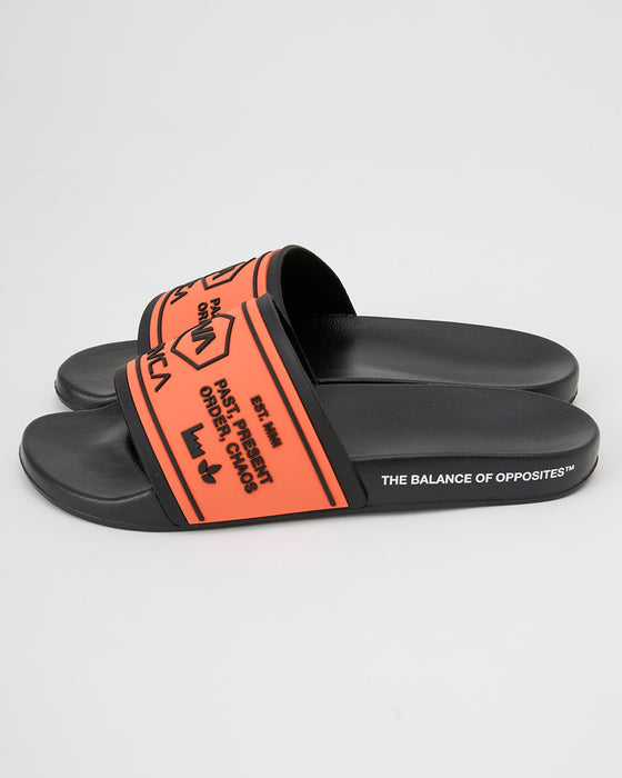 RVCA レディース CHAINMAIL SHOWER SLIDE ファッションサンダル 【2025年春夏モデル】