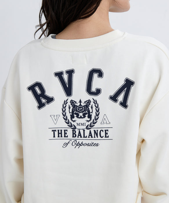 MICHAELA BURGER レース襟 ホワイトトレーナー MICHAELA BURGER レース