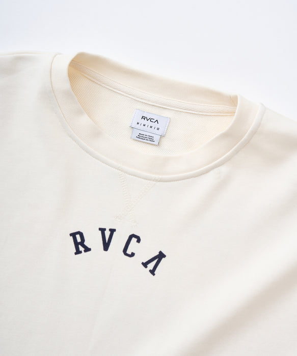【SALE】RVCA レディース ARCH COLLEGE CROPPED CREW トレーナー 【2025年秋冬モデル】