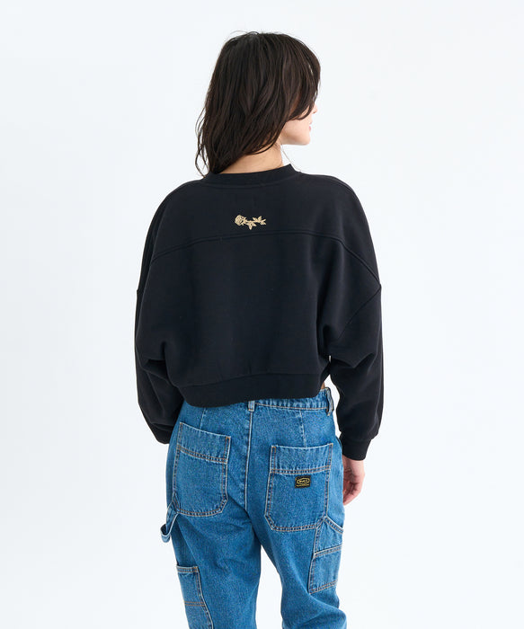 SALE】RVCA レディース COURT BALLOON FIT CREW トレーナー 【2025年