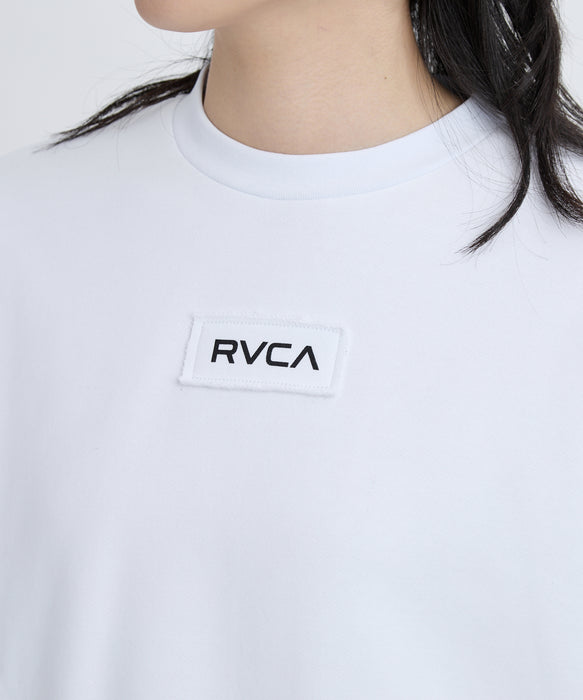 RVCA レディース MATCH CREW トレーナー 【2025年秋冬モデル】 WHT / M