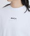 RVCA レディース MATCH CREW トレーナー 【2025年秋冬モデル】 WHT / M