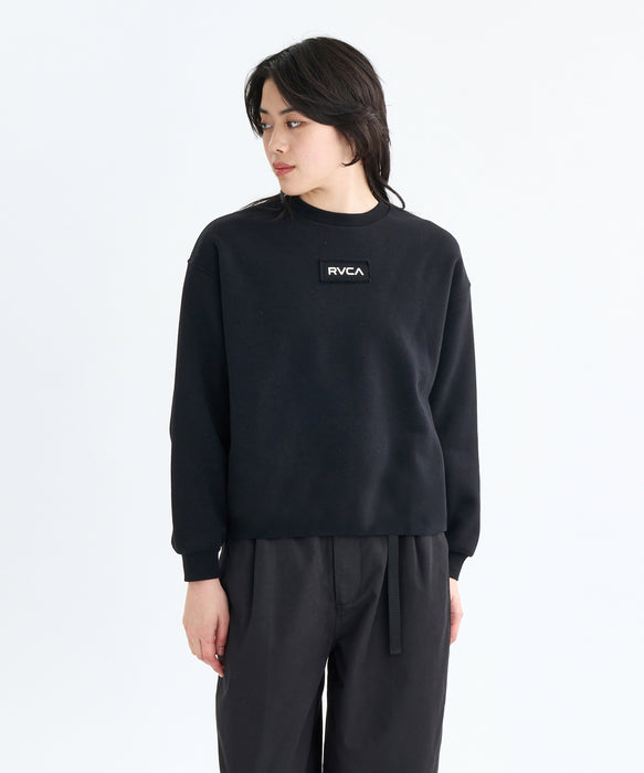 【SALE】RVCA レディース MATCH CREW トレーナー 【2025年秋冬モデル】