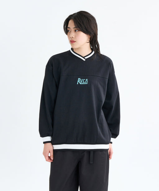 RVCA レディース HILLS V-NECK SWEAT S トレーナー 【2025年秋冬