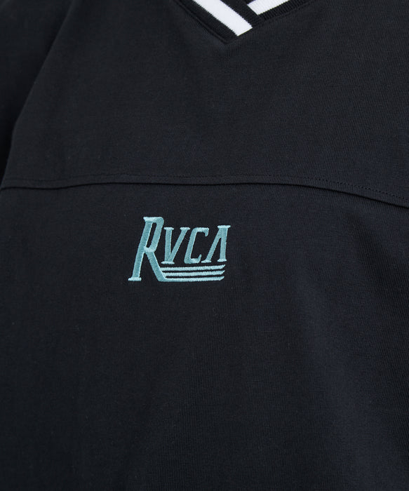 RVCA レディース HILLS V-NECK SWEAT S トレーナー 【2025年秋冬モデル】 BLK / M