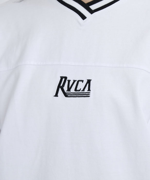 RVCA レディース HILLS V-NECK SWEAT S トレーナー 【2025年秋冬モデル】 WHT / M