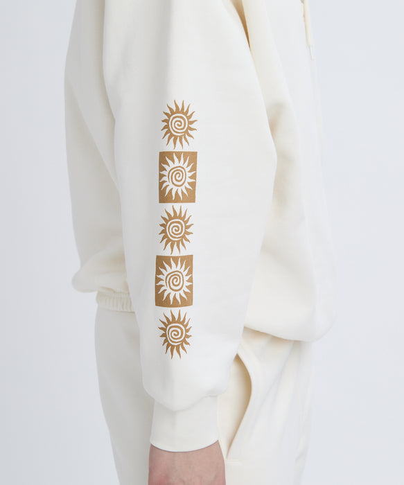 RVCA レディース BAGGIE BF HALFZIP スウェットジャケット 【2025年秋冬モデル】 CLO / M