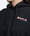 RVCA レディース COURT BALLOON FIT HO パーカー 【2025年秋冬モデル】 BLK / M
