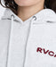 RVCA レディース COURT BALLOON FIT HO パーカー 【2025年秋冬モデル】 GRY / M
