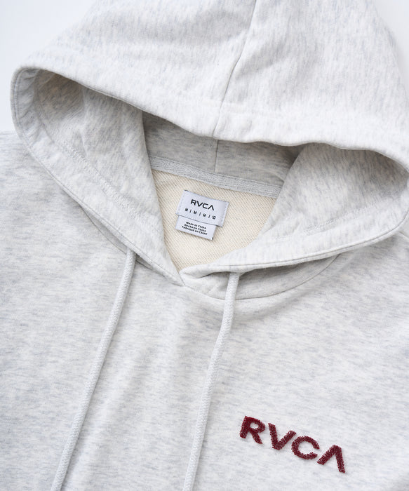 RVCA レディース COURT BALLOON FIT HO パーカー 【2025年秋冬モデル】 GRY / M