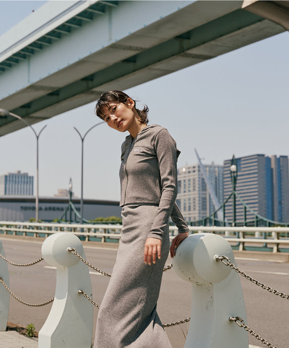 meru　　42サイズ アウター RVCA レディース SLIM ZIP HOODIE セーター 【2025年秋冬モデル】