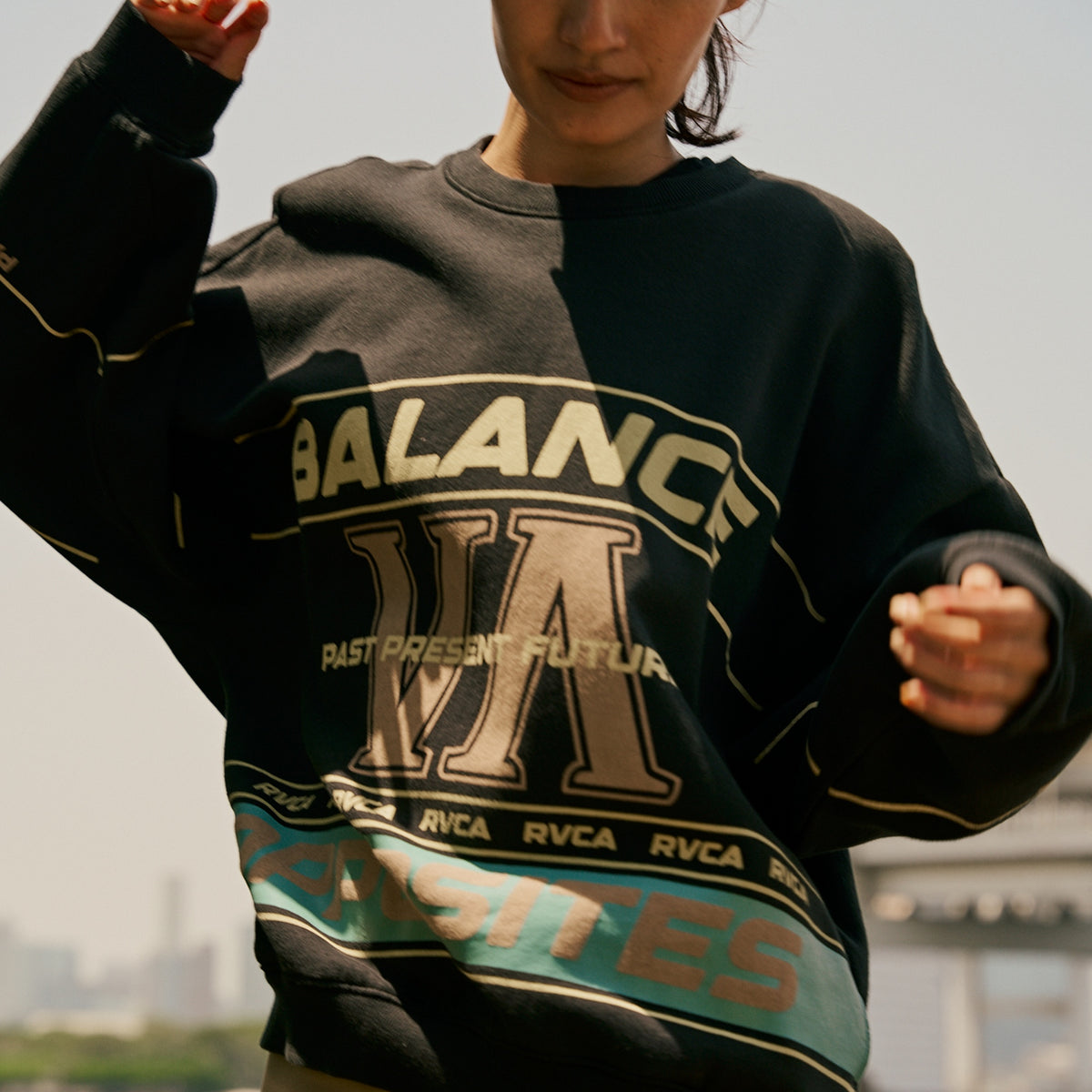 OUTLET】RVCA レディース PUCK IT PULLOVER トレーナー 【2025年秋冬