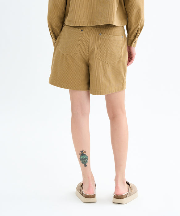 RVCA レディース CORDUROY SHORT ショートパンツ 【2025年秋冬モデル】 WLT / M