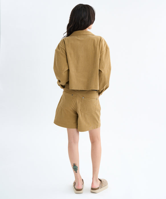 RVCA レディース CORDUROY SHORT ショートパンツ 【2025年秋冬モデル】 WLT / M