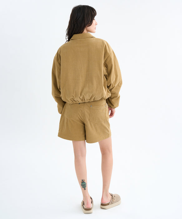 RVCA レディース CORDUROY SHORT ショートパンツ 【2025年秋冬モデル】 WLT / M