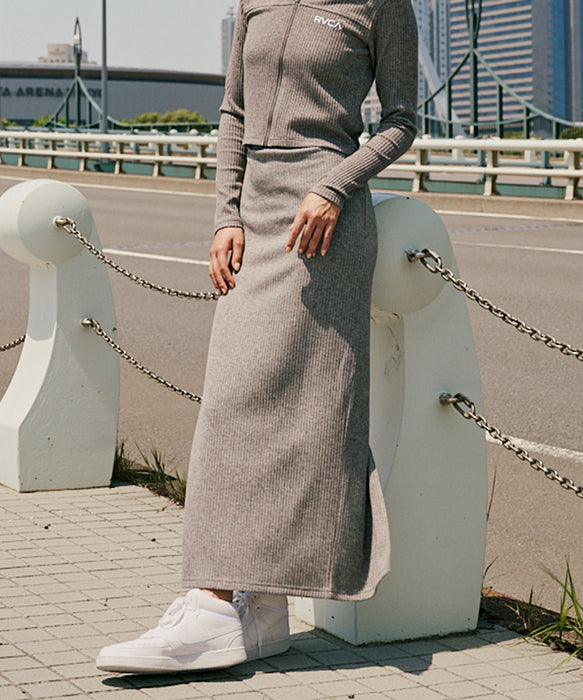 SALE】RVCA レディース MAXI PENCIL SKIRT スカート 【2025年秋冬モデル】