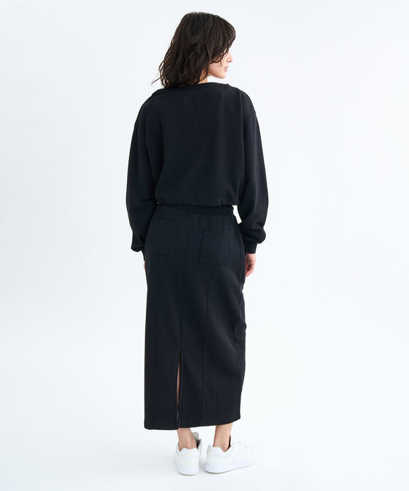 RVCA レディース MINI RVCA SWEAT SKIR スカート 【2025年秋冬モデル】 BLK / M