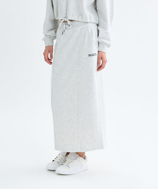 RVCA レディース MINI RVCA SWEAT SKIR スカート 【2025年秋冬モデル】 GRY / M