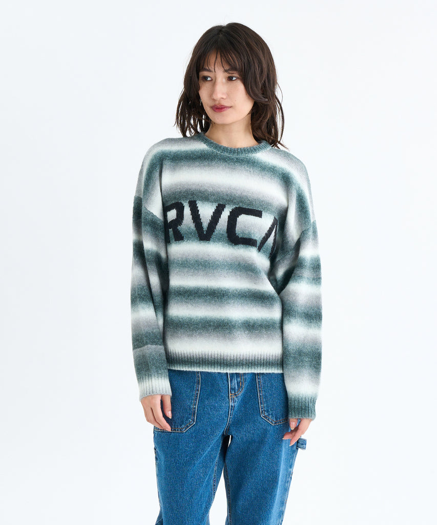 SALE】RVCA レディース RS BIG RVCA KNIT セーター 【2025年秋冬モデル】