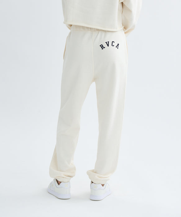RVCA レディース ARCH COLLEGE SWEAT P セットアップボトムス 【2025年秋冬モデル】 CLO / M