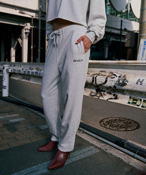 SALE】RVCA レディース ARCH COLLEGE SWEAT PANTS セットアップ