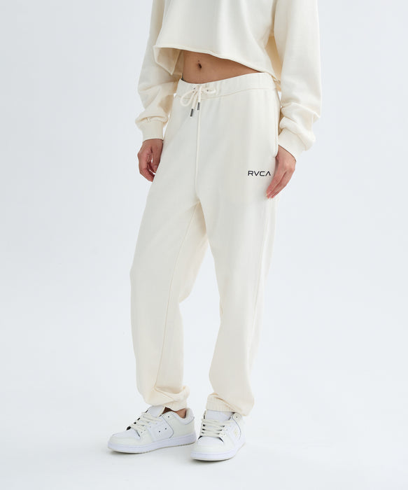 【SALE】RVCA レディース ARCH COLLEGE SWEAT PANTS セットアップボトムス 【2025年秋冬モデル】