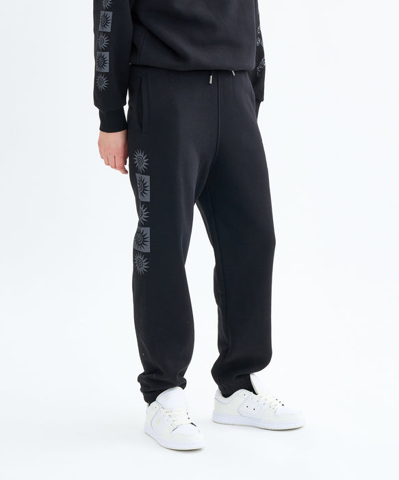 RVCA レディース BAGGY BF SWEAT PANTS セットアップボトムス 【2025年秋冬モデル】 BLK / M