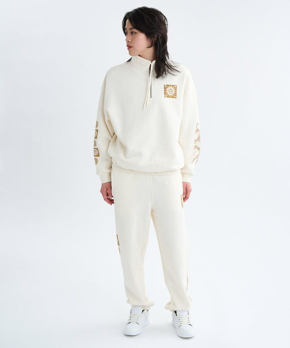 RVCA レディース BAGGY BF SWEAT PANTS セットアップボトムス 【2025年秋冬モデル】 CLO / M