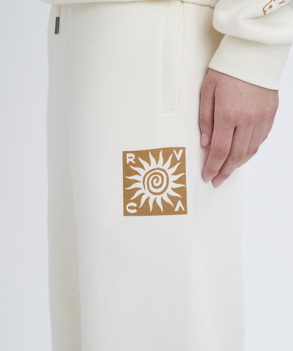 RVCA レディース BAGGY BF SWEAT PANTS セットアップボトムス 【2025年秋冬モデル】 CLO / M