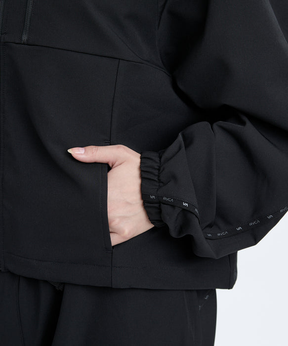 RVCA レディース MINI RVCA TECH JACKE ジャケット 【2025年秋冬モデル】 BLK / L
