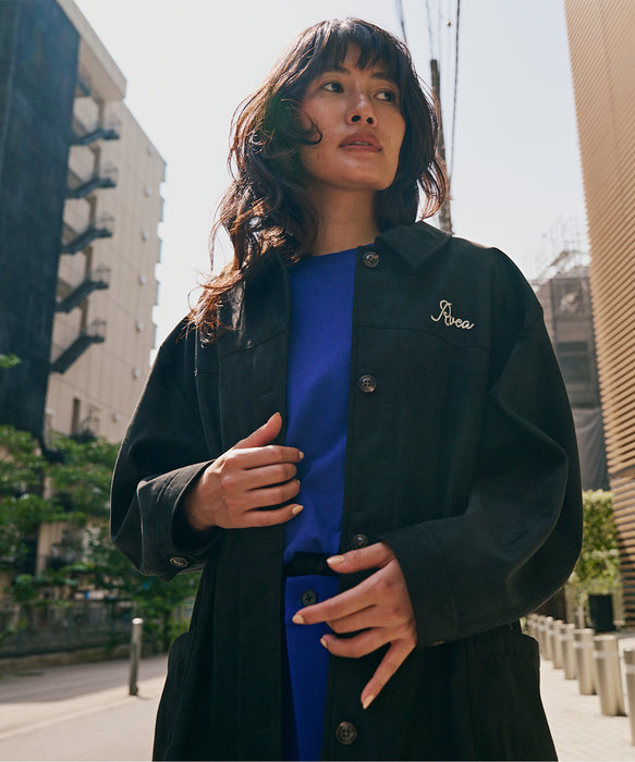 【SALE】RVCA レディース DEVON SUEDE JACKET ジャケット 【2025年秋冬モデル】