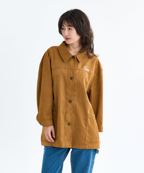RVCA レディース DEVON SUEDE JACKET ジャケット 【2025年秋冬モデル】