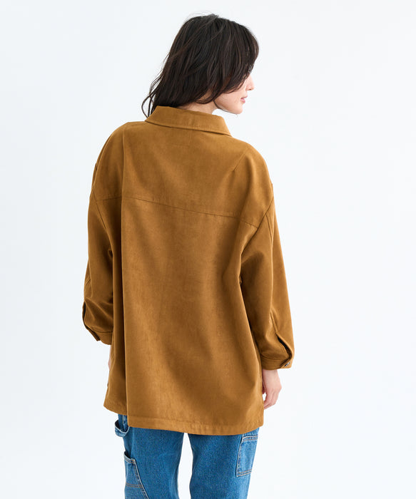 RVCA レディース DEVON SUEDE JACKET ジャケット 【2025年秋冬モデル】 CPP0 / M