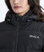 RVCA レディース BALANCE PUFFER HD JA ジャケット 【2025年秋冬モデル】 BLK / L