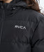 RVCA レディース BALANCE PUFFER HD JA ジャケット 【2025年秋冬モデル】 BLK / L