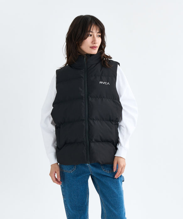 SALE】RVCA レディース RVCA PUFFER VEST ベスト 【2025年秋冬モデル】