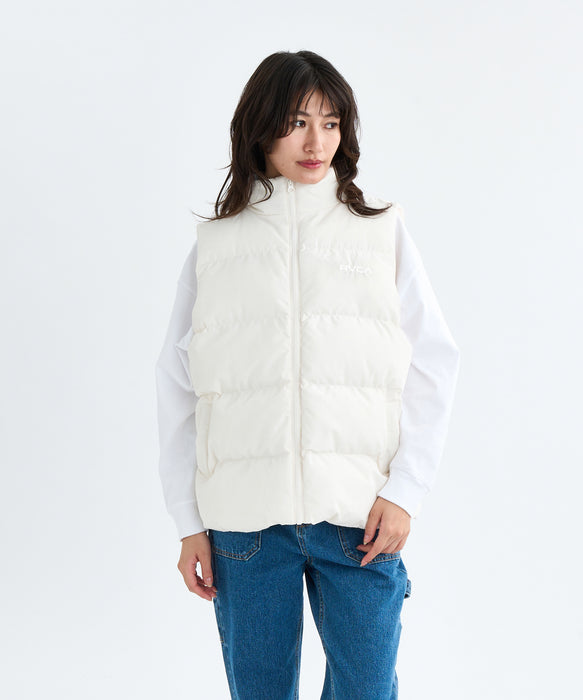 RVCA レディース RVCA PUFFER VEST ベスト 【2025年秋冬モデル】