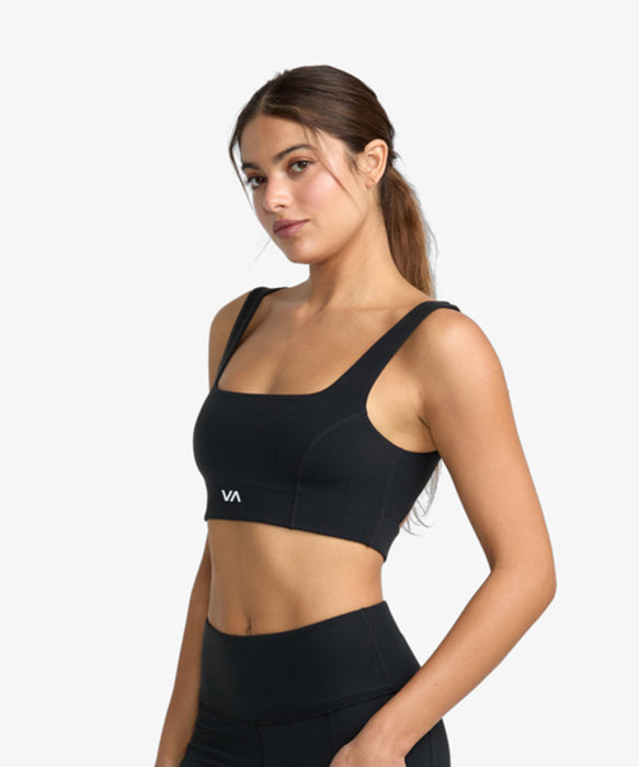【SALE】RVCA SPORT レディース VA SQUARE NECK BRA アクティブウェア 【2025年秋冬モデル】