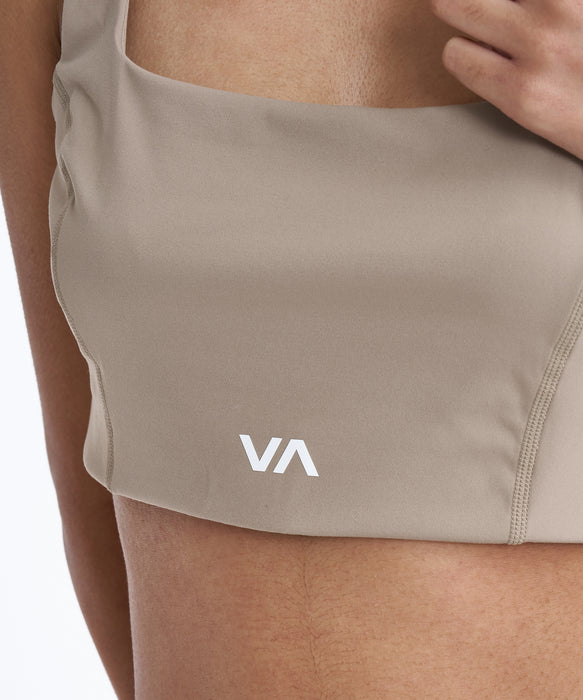 【SALE】RVCA SPORT レディース VA SQUARE NECK BRA アクティブウェア 【2025年秋冬モデル】