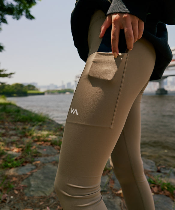【SALE】RVCA SPORT レディース VA ESSENTIAL LEGGING II ラッシュレギンス 【2025年秋冬モデル】