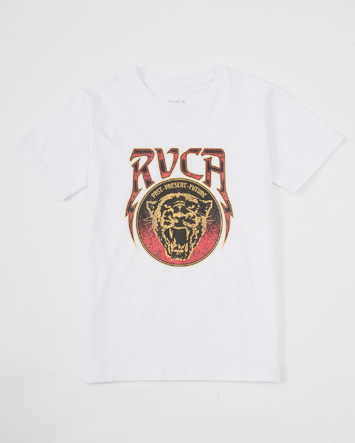 RVCA キッズ RAWR SS Tシャツ 【2025年春夏モデル】 WHT / 160