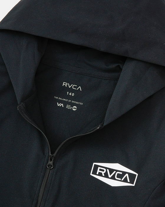 RVCA キッズ ILL RVCA HEX BOX SFHD 長袖サーフTシャツ 【2025年春夏モデル】