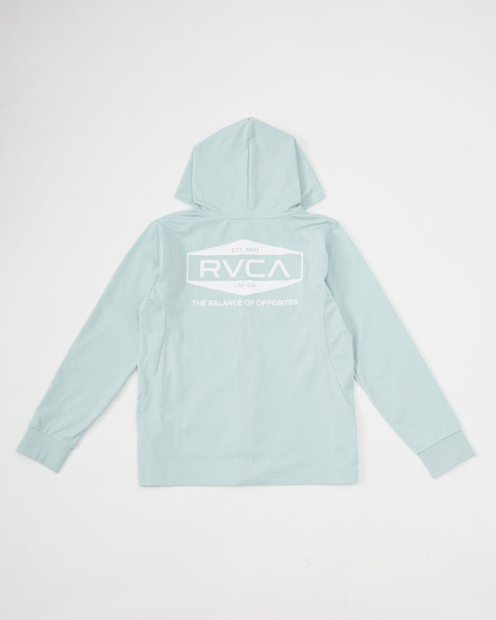 RVCA キッズ ILL RVCA HEX BOX SFHD 長袖サーフTシャツ 【2025年春夏モデル】 BLH / 160