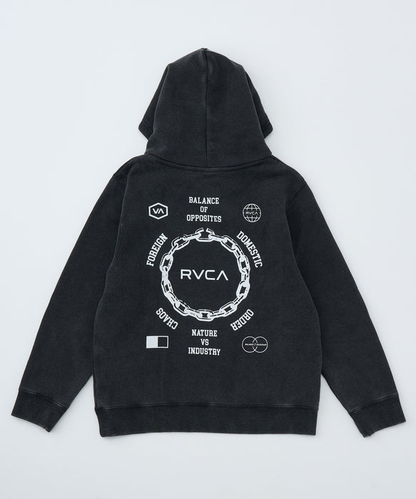 【OUTLET FAMILY SALE】RVCA キッズ METAL URGY HD パーカー 【2025年秋冬モデル】
